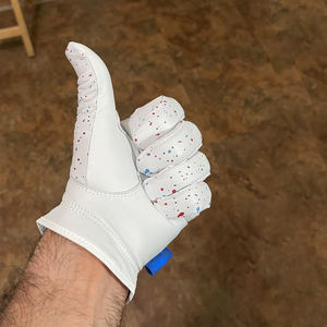 Logo personnalisé Cabretta cuir antidérapant doux respirant gant de golf prix de vente entier 2025 hommes gants de golf - Product Image 2