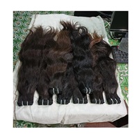 Vente en gros de mèches brutes naturelles de marque Hamson, lisses/ondulées/bouclées, cheveux brésiliens, double épaisseur, Remy vierges, 100g