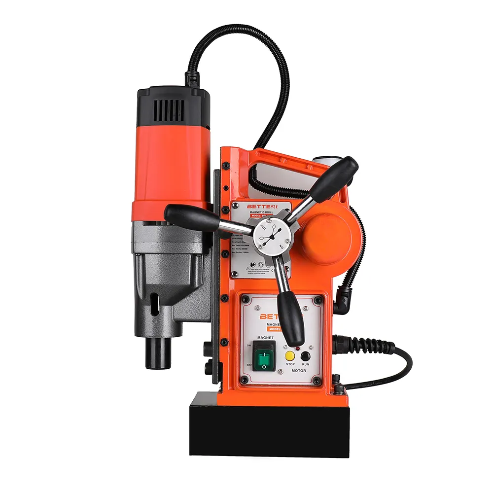 wholesale auto feed dual function 1700W 650RPM speed control heavy duty magnetic base drill portable magnetic drill machine