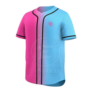 Jersey de Béisbol para Hombre, Fabricante Pakistaní, Cuello en V, Color Sólido, 100% Poliéster, Secado Rápido, Personalizable, Alta Calidad, 220g - Product Image 2