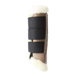 Bottes de brossage en néoprène pour chevaux, bottes de protection des jambes avec fourrure, vêtements pour chevaux, équipement équestre, équipement vétérinaire équin - Product Image 3