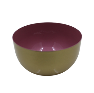 Table de cuisine design antique dessus fer métal forme ronde couleur verte bol de service alimentaire bol moderne fait à la main personnalisé - Product Image 3