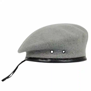 Wholesale Custom Embroidered Knitted <b>Beret</b> Hats Femme Wool and Polyester Fashion Style for Women and Men's Outdoor Usage - Product Image 6