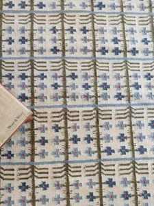 Tapis en laine scandinave traditionnel Dhurrie à tissage plat, tissé à la main, kilim moderne à tissage plat, respectueux de l'environnement, adapté aux animaux domestiques, ensembles de tapis - Product Image 2