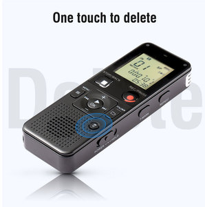 Grabadora de Audio HD inteligente, pantalla de visualización <span class=keywords><strong>MP3</strong></span>/WAV, compatible con cancelación de ruido AI para reuniones, trabajo de oficina, grabadora de voz Digital - Product Image 3