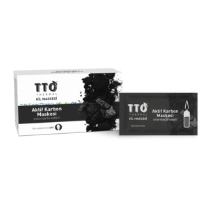 Arcilla Térmica TTO con Carbón Activo y Centella Asiática, Limpieza Profunda Herbal, Niacinamida, Renovación de la Piel, Calmante, Hidratante, Tratamiento para el Acné Facial - Product Image 1