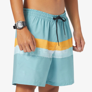 ¡Nueva llegada pantalones cortos de playa de secado rápido con cintura elástica logotipo personalizado diseño sólido estilo casual mejor valor! - Product Image 4