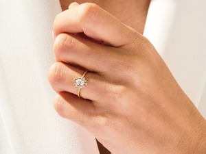 925แหวนพลอยบุษราคัมสีขาวเงินสเตอร์ลิงเครื่องประดับทำด้วยมือเงินสไตล์ Boho สำหรับผู้หญิงของขวัญแต่งงานสำหรับภรรยา - Product Image 6