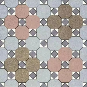 Carrelage rustique en pierre mate série Punch 300x300mm Design antidérapant pour sol de jardin extérieur - Product Image 2