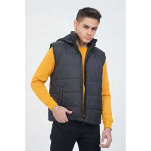 Men's AGATHON Waterproof Winter Parka Plus Size Hooded Puffer <b>Jacket</b> Zipper Closure Cotton Polyester Filling Logo Print - Product Image 2