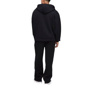 Sudadera con Capucha Completa para Hombre, Felpa Gruesa, Corte Holgado, Estilo Urbano Minimalista para Fabricación de Ropa de Marca Privada OEM - Product Image 2