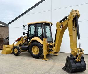 Minicargadora CAT con Retroexcavadora, Tractor 4x4 con Cargador Frontal, Capacidad de 9 Toneladas, Modelo 2023, Motor Hidráulico para Construcción e Ingeniería - Product Image 2