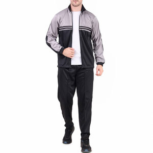Trajes Deportivos de Invierno para Hombre, al por Mayor, de Alta Calidad, Personalizados, 100% Algodón, Diseño Sólido, Cuello Alto, Parte Inferior Elástica - Product Image 3