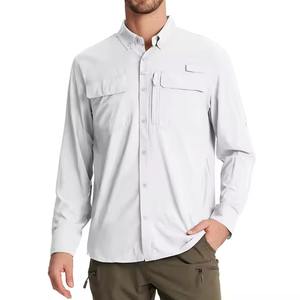 Camisa de construcción de seguridad personalizada Camiseta de manga larga de alta visibilidad Camisetas de polo de trabajo reflectantes para hombres Ropa de alta visibilidad - Product Image 5