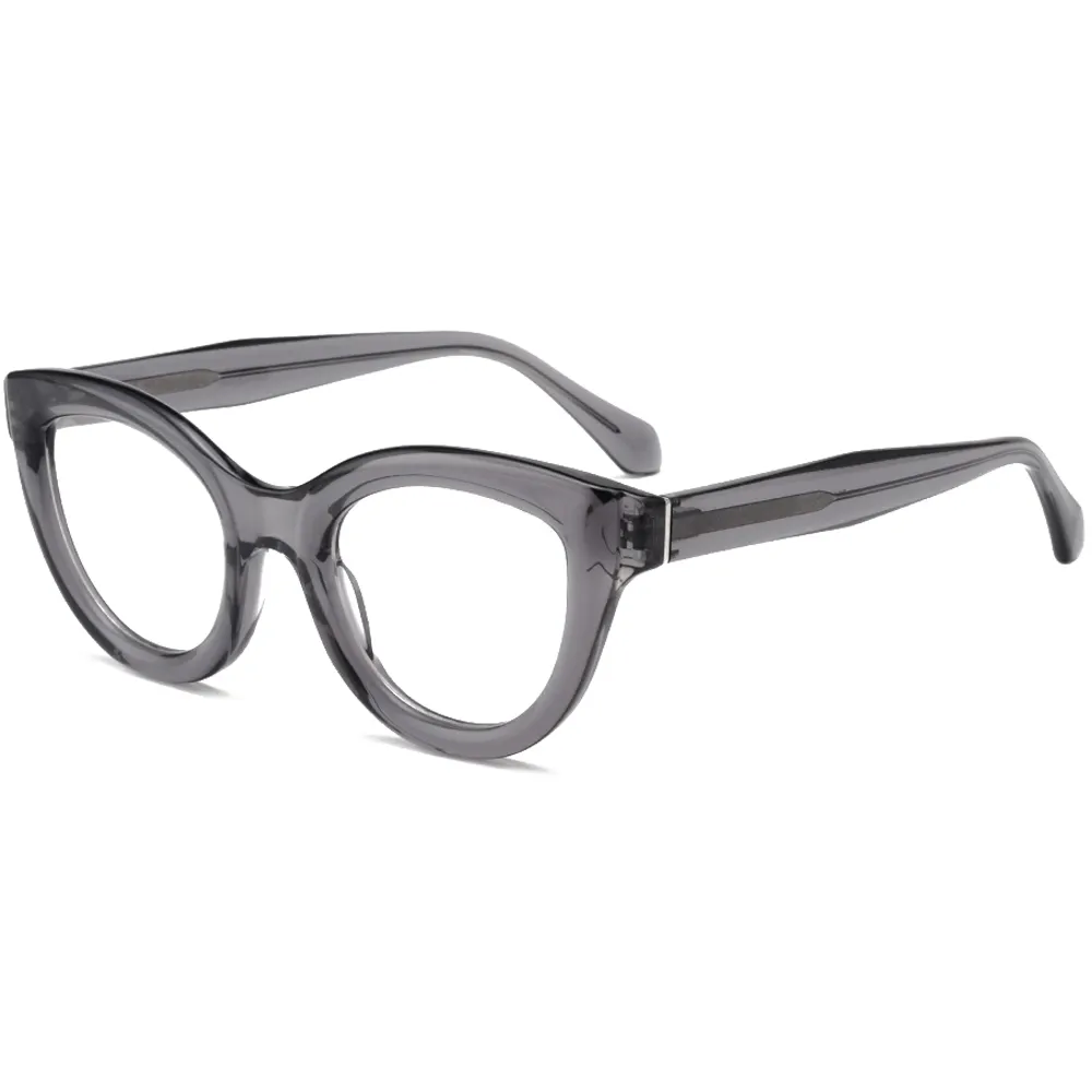 FEROCE Thickness Cat Eye Designer Acetate Optical Eyeglasses Eyewear Spectacle Eyeglass Frames