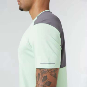 Nouvelle arrivée personnalisé hommes ensemble court en gros été vêtements de rue deux pièces au genou ensemble court taille d'impulsion hommes ensembles shorts - Product Image 5