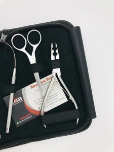 Kit de pinces d'extension de cheveux en acier inoxydable de haute qualité avec logo personnalisé outils en métal de qualité chirurgicale durable-vente en gros - Product Image 6