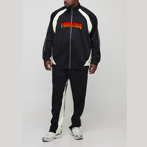 Vente en gros Hiver Solide 100% Coton Régulier Survêtement 400 GSM Goutte Épaule À Capuche Logo Imprimé Personnalisé Pantalon De Survêtement Hommes 2 Pièces - Product Image 6