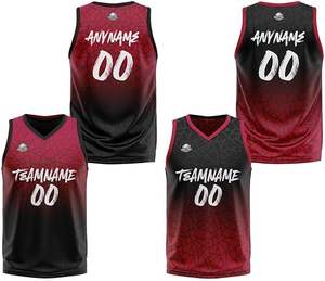 Personalizado Reversible Baloncesto Jersey Pantalones Cortos Uniformes Poliéster Uniformes Impreso Logo Alta Calidad Uniforme Ropa Deportiva industria - Product Image 2