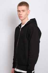 420g French Terry Metal Zipper Hoodie Cardigan Heavyweight Super Soft Silver Fox Fleece Hooded Jacket Full Zip up Hoodie - Product Image 3