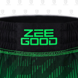 Men's MMA Fight Training <b>Shorts</b> <b>Spandex</b> Polyester Knitted Mid Elastic Waist Eco-Friendly Breathable Quick Dry Digital Print OEM - Product Image 6