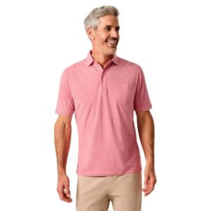 Polo liso de moda para hombre, cómoda mezcla de algodón y poliéster, OEM, ODM, venta al por mayor, Camiseta deportiva de viaje y de uso diario - Product Image 1