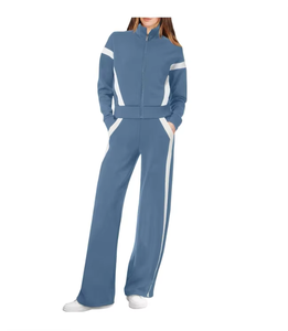 Conjuntos Deportivos Casuales de 2 Piezas para Mujer, de Alta Calidad, por Encima de la Rodilla, de Manga Corta, 100% Algodón Ecológico para Correr - Product Image 6