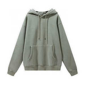 Sweat-shirts décontractés pour hommes avec poche surdimensionnée, 100 % coton, imprimés numériquement, teints unis, design personnalisé, fournisseurs pakistanais - Product Image 6