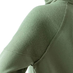 Venta al por mayor Mujeres French Terry Pullover Sudadera con capucha Manga larga Invierno Cálido Knitting Pullover Hoodies - Product Image 5