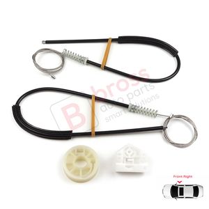 BWR5108 Kit de reparación de regulador de ventana puerta derecha para Master MK3 Vauxhall Movano B NV400 X62 Interstar 807200008R Bross Auto Parts - Product Image 1