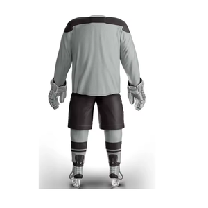 Maillots d'équipe de hockey sur glace personnalisés haute performance respirant 100% polyester sublimé logo personnalisé prix uniforme de l'équipe - Product Image 2