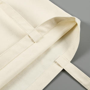 Sacs fourre-tout en toile de tissu de conception personnalisée d'usine sacs à provisions en <span class=keywords><strong>coton</strong></span> de couleur naturelle organique unie avec logo imprimé - Product Image 5
