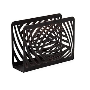 Top tendance fil de fer porte-serviettes décoratif pour la maison couleur noire fini fait à la main meilleure qualité décor à la maison porte-serviettes - Product Image 3