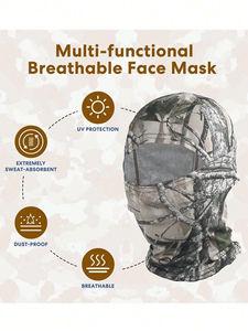 Vente en gros de masques de ski Bonnet de motard de créateur tendance et souple Masque facial chaud personnalisé Masques de cagoule de chasse tricotés - Product Image 6
