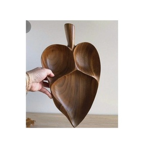 Plateau de fruits secs en bois en forme d'ananas Plateau de service de taille personnalisée de la plus grande qualité du meilleur exportateur en Inde - Product Image 6