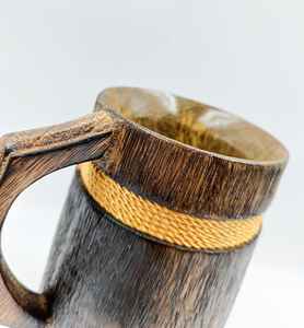 Taza de cuerno de búfalo hecha a mano única, Material Natural elegante, artesanía tradicional, perfecta para coleccionistas, proveedor indio - Product Image 4