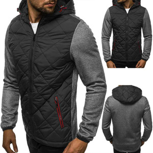 Sudaderas con cremallera de alta calidad 100% algodón logotipo personalizado peso pesado de gran tamaño 600gsm Cropped Boxy Zip up Hoodie para hombres - Product Image 1