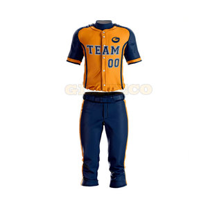 Fabrication en usine Uniforme de baseball unisexe confortable Haute qualité Respirant Grande taille Utilisation en extérieur durable - Product Image 5