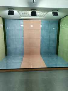 Azulejos de suelo de porcelana esmaltada completamente pulida blanca moderna, azulejos de mármol 600X1200 para sala de estar, textura sólida para apartamentos - Product Image 5