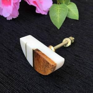 Boutons en os tiroir Peelorange fabriqué à la main en résine et bouton en bois pour tous les types de tiroirs d'armoires - Product Image 2