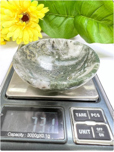 ชามหินอาเกตคริสตัลมอสชามหินอัญมณีกึ่งมีค่าสำหรับตกแต่งฮวงจุ้ยสินค้าใหม่ - Product Image 2