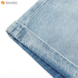 Short en jean pour femmes, impression de Logo personnalisé, confortable, court et léger - Product Image 5