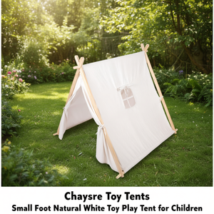 <b>Small</b> Foot Natural White Toy Play <b>Tent</b> for Children - Product Image 3