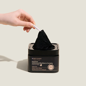 Mascarilla Esencial con Complejo de Idebenona y Mora Premium de Mary&May (20 piezas) – Cuidado de la Piel Coreano Australia - Product Image 2