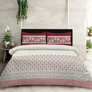 Fournisseur indien Drap de lit en coton à nombre élevé de fils Ensemble de couette imprimé pour la maison Décor de chambre d'hôtes Quantité en vrac disponible - Product Image 2