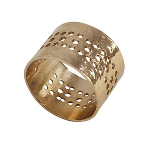 Juego de Anillos para Servilletas de Metal Minimalistas Modernos, Porta Servilletas Decorativos Reutilizables de Lujo para el Hogar, Fiestas y Banquetes - Product Image 4