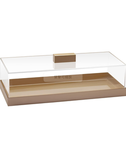 Jadica Tùy Chỉnh Thanh Lịch Bánh Mì Lưu Trữ Giải Pháp Cao Cấp Acrylic Trường Hợp Cho Thiết Kế Pre-Lắp Ráp Thân Thiện Với Môi Bánh Mì Tươi - Product Image 4