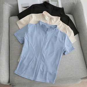 Camiseta Deportiva Ajustada para Mujer, para Gimnasio, Yoga, Pickleball, Elástica en 4 Direcciones, Fresca - Product Image 3