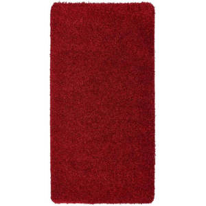 Alfombra Peluda Roja Lavable de 60x100 cm - Product Image 4