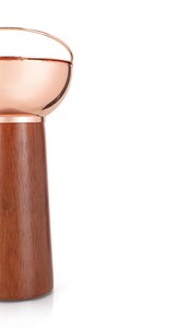 Brûleur d'encens Bakhoor en métal et bois doré rose de luxe avec un design de couvercle moderne Décoration d'intérieur arabe du Moyen-Orient Cadeau - Product Image 3